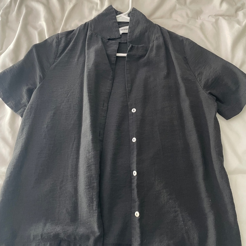 The Editor's Market button-up